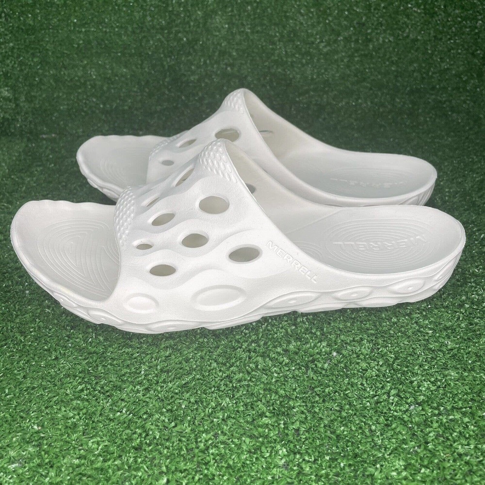 Merrell Hydro Slide Women’s White Sandal - Men’s Shoes Size 8.5 Women’s 10 - Picture 4 of 11